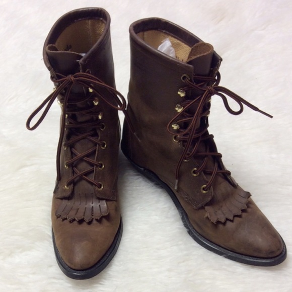 Laredo Shoes - LADIES LAREDO KILTIE ROPER BOOTS